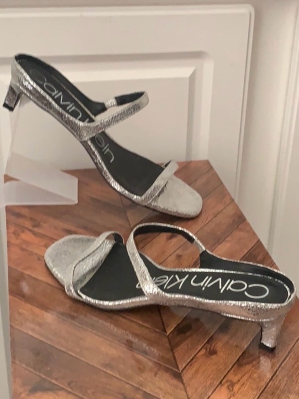 Calvin Klein Domenica Kitten Heel Sandal